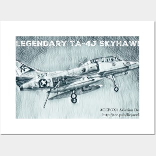 2-Sided TA-4J Skyhawk Posters and Art